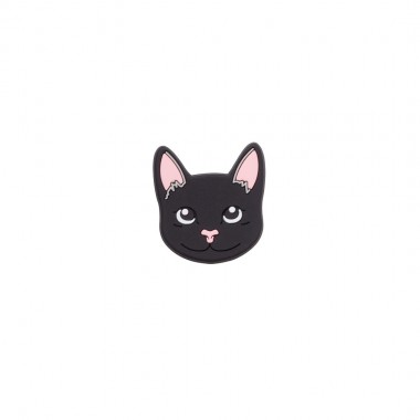 CROCS BLACK CAT JIBBITZ CHARM
