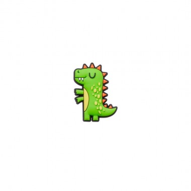 CROCS GREEN DINO JIBBITZ CHARM