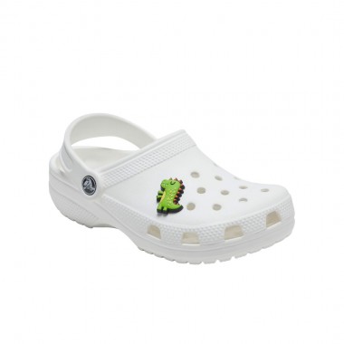 CROCS GREEN DINO JIBBITZ CHARM