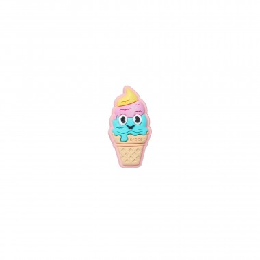 CROCS ICE CREAM CONE WITH SMILE JIBBITZ CHARM