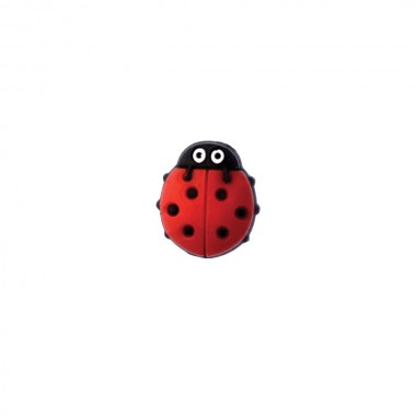 CROCS LADYBUG JIBBITZ CHARM