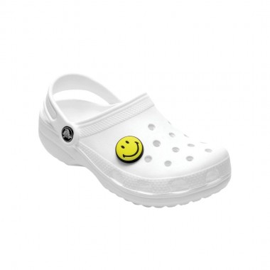 CROCS SMILEY BRAND SMILEY FACE JIBBITZ CHARM
