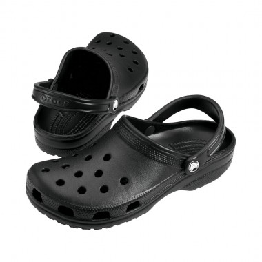 CROCS CLASSIC CLOGS BLACK