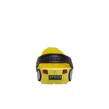 CROCS CLASSIC I AM RACE CAR TOD CLOGS CYBER YELLOW