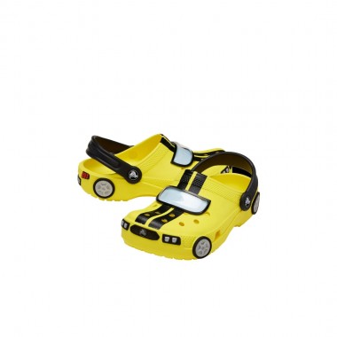 CROCS CLASSIC I AM RACE CAR TOD CLOGS CYBER YELLOW