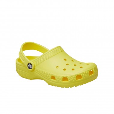 CROCS CLASSIC K CLOGS CYBER YELLOW