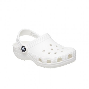 CROCS CLASSIC K CLOGS WHITE