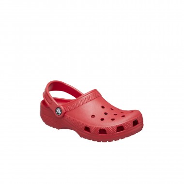 CROCS CLASSIC TOD CLOGS VARSITY RED