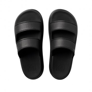 REEF CUSHION BONDI 2 BAR W SLIDES BLACK/BLACK