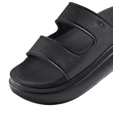 REEF CUSHION BONDI 2 BAR W SLIDES BLACK/BLACK