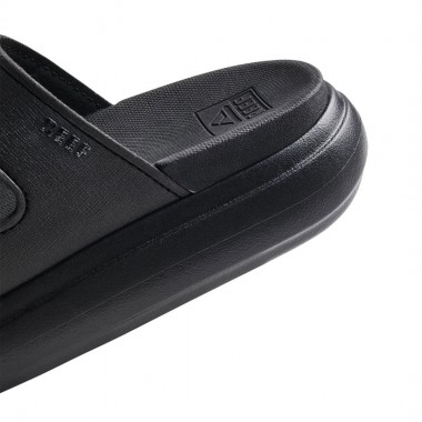 REEF CUSHION BONDI 2 BAR W SLIDES BLACK/BLACK