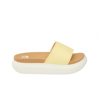 REEF CUSHION BONDI BAY W SLIDES PALE BANANA