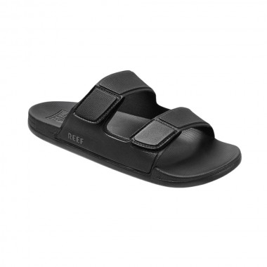 REEF CUSHION TRADEWIND SLIDES BLACK
