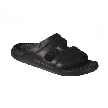 REEF OASIS TWO-BAR SLIDES BLACK