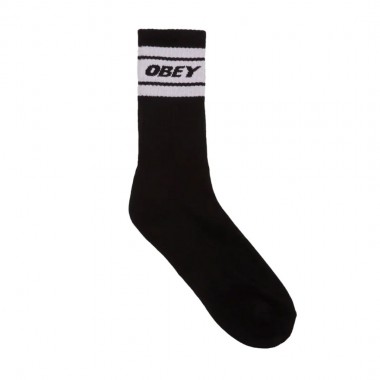 OBEY COOPER II SOCKS BLACK/WHITE