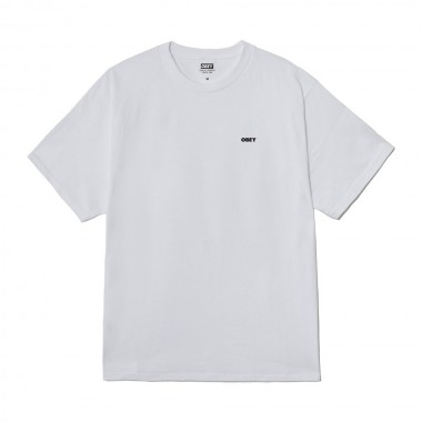 OBEY COSMIC NOISE TEE WHITE