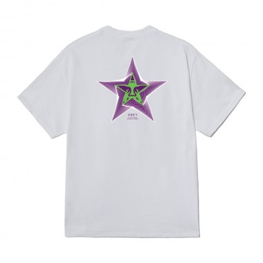 OBEY COSMIC NOISE TEE WHITE
