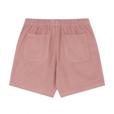 OBEY EASY PULP CORDUROY SHORTS MAUVE FADED WASH