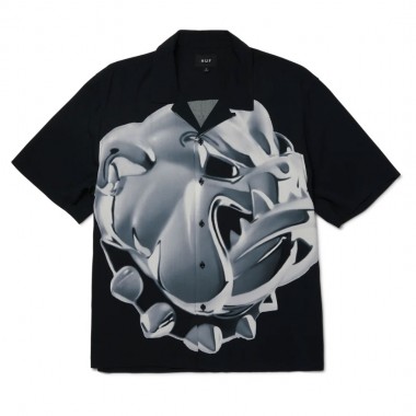 HUF BIG DAWG RESORT SHIRT BLACK