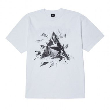 HUF AUTO GLASS TEE WHITE