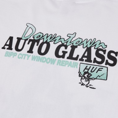 HUF AUTO GLASS TEE WHITE