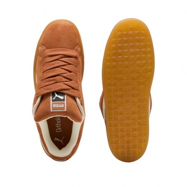 PUMA SUEDE XL SHOES BRANDY-WARM WHITE