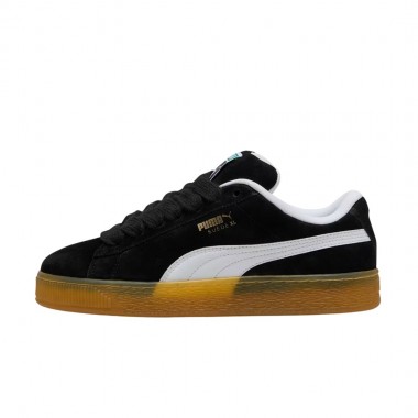 PUMA SUEDE XL DARK RISK SHOES PUMA BLACK-PUMA WHITE