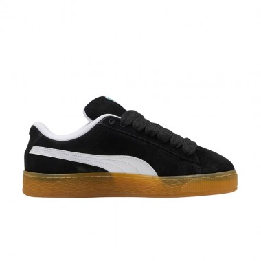 PUMA SUEDE XL DARK RISK SHOES PUMA BLACK-PUMA WHITE