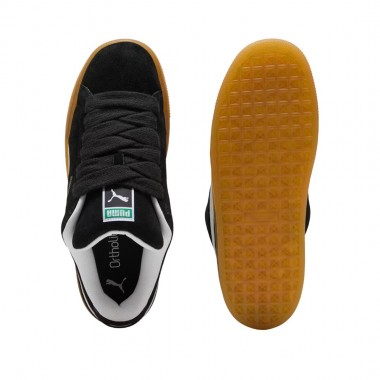 PUMA SUEDE XL DARK RISK SHOES PUMA BLACK-PUMA WHITE