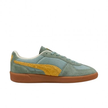 PUMA PALERMO WEATHERED SHOES GREEN MOON-SUNNY YELLOW