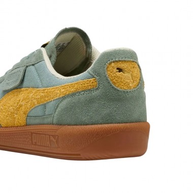 PUMA PALERMO WEATHERED SHOES GREEN MOON-SUNNY YELLOW