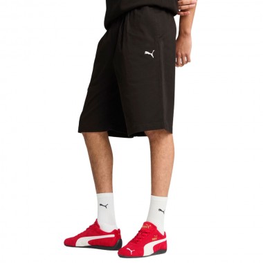 PUMA WARDROBE ESS LONG LINE RELAXED SHORTS 11&quot PUMA BLACK