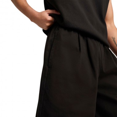 PUMA WARDROBE ESS LONG LINE RELAXED SHORTS 11&quot PUMA BLACK