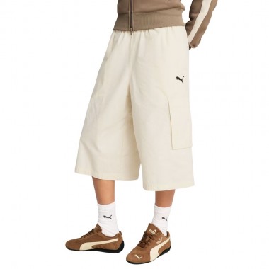 PUMA FUTURE ARCHIVE RELAXED CARGO JORTS 16&quot ALPINE SNOW