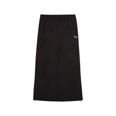 PUMA WARDROBE ESS WOVEN MAXI SKIRT PUMA BLACK