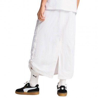 PUMA WARDROBE ESS WOVEN MAXI SKIRT PUMA WHITE
