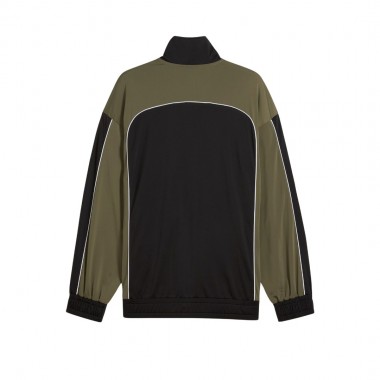 PUMA FUTURE ARCHIVE RELAXED TRACK JACKET PUMA BLACK-LODEN GREEN