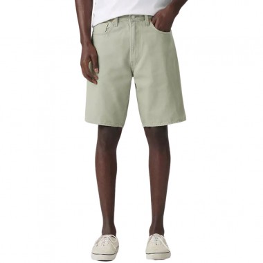 LEVIS 468 STAY LOOSE SHORTS GREY/SHADOW FADES