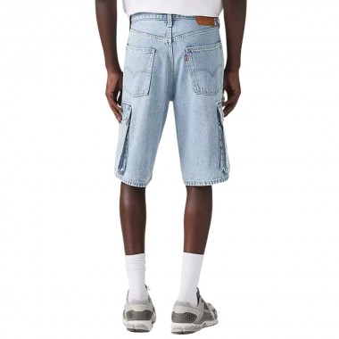 LEVI’S® 478 BAGGY CARGO SHORTS LIGHT WASH/MY POCKETS