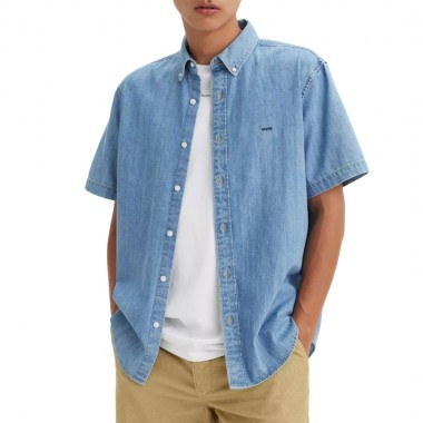 LEVI’S® AUTHENTIC BUTTON DOWN SHIRT ELI MEDIUM BLUE WASH