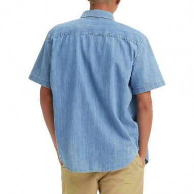 LEVI’S® AUTHENTIC BUTTON DOWN SHIRT ELI MEDIUM BLUE WASH