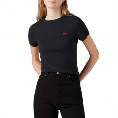 LEVI’S® ESSENTIAL SPORTY W TEE CAVIAR BLACK