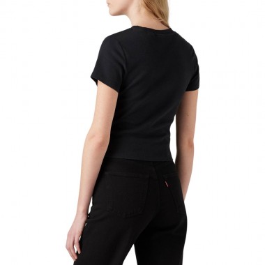 LEVI’S® ESSENTIAL SPORTY W TEE CAVIAR BLACK