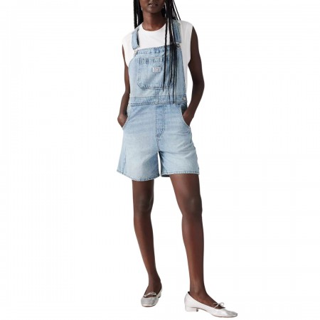 LEVI’S® UTILITY W SHORTALLS LIGHT WASH/SUMMER JOB