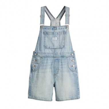 LEVIS UTILITY W SHORTALLS LIGHT WASH/SUMMER JOB