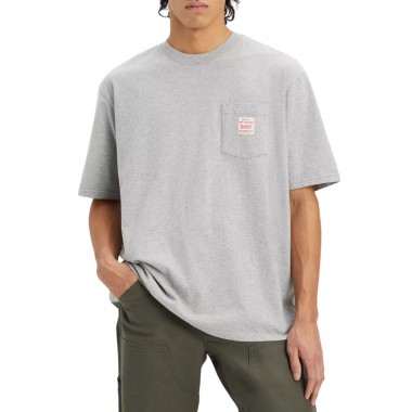LEVI’S® WORKWEAR TEE MIDTONE HEATHER GREY