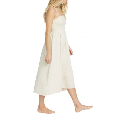 BILLABONG OFF THE COAST DRESS WHITECAP