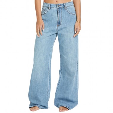 BILLABONG WASHED BY THE SUN W DENIM PANTS COASTAL BLUE