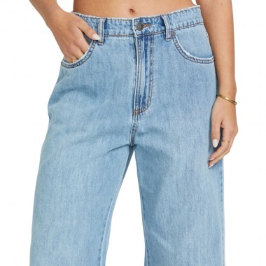 BILLABONG WASHED BY THE SUN W DENIM PANTS COASTAL BLUE