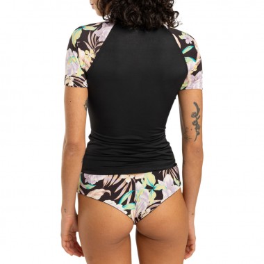 BILLABONG SURF CAPSULE SS W WETSUIT BLACK MULTI